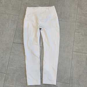 Lululemon white leggings - excellent condition